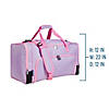 Lilac Weekender Duffel Bag Image 3