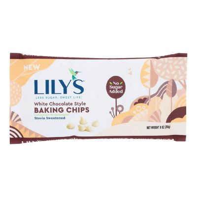 Lilys - Bkng Chip White Chocolate - Case of 12-9 OZ Image 1