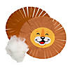 Lion Fleece Tied Pillow Craft Kit - Makes 6 Image 1