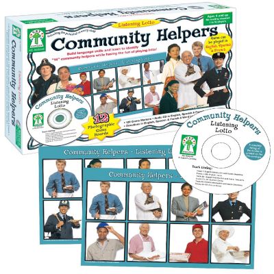 Listening Lotto: Community Helpers Image 1