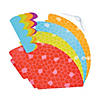 Little Dino Cone Party Hats Assortment - 8 Pc. Image 1