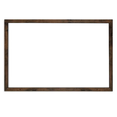 Loddie Doddie - 24x36 - Rustic Framed Magnetic Dry Erase Board Image 1