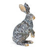 Long Ear Rabbit (Set Of 2) 6"H, 9"H Resin Image 1