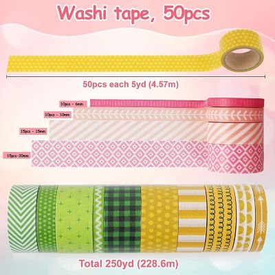 Loomini, Shop Washi Tape Rolls, 1 set Image 1