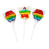 Lotsa Pops Rainbow Lollipops &#8211; 12 Pc.  Image 1