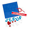 Love Jesus & America Too Sign Craft Kit - Makes 12 Image 1