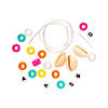Luau Party Shell Bracelet Craft Kit - Makes 12 Image 1