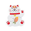 Lunar New Year Lucky Cat Magnet Craft Kit - Makes 12 Image 1
