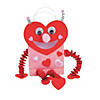 Luv Bug Valentine Card Holder Paper Bag Craft Kit - Makes 12 Image 1