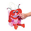 Luv Bug Valentine Card Holder Paper Bag Craft Kit - Makes 12 Image 2
