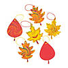 Magic Color Scratch Fall Leaves - 24 Pc. Image 1