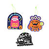 Magic Color Scratch Religious Halloween Monster Ornaments - 24 Pc. Image 1