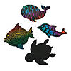 Magic Color Scratch Sea Life Shapes - 24 Pc. Image 1