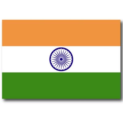 Magnet Me Up India Indian Flag Car Magnet Decal, 4x6 Inches, Heavy Duty Automotive Magnet for Car, Truck SUV Image 1
