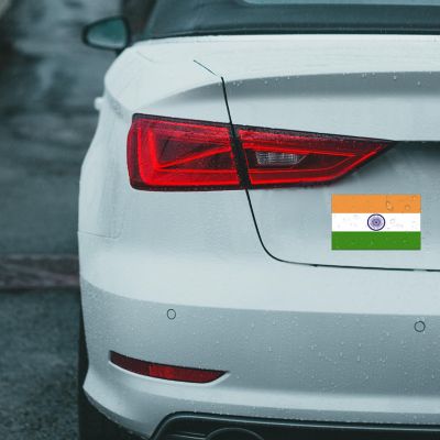 Magnet Me Up India Indian Flag Car Magnet Decal, 4x6 Inches, Heavy Duty Automotive Magnet for Car, Truck SUV Image 3