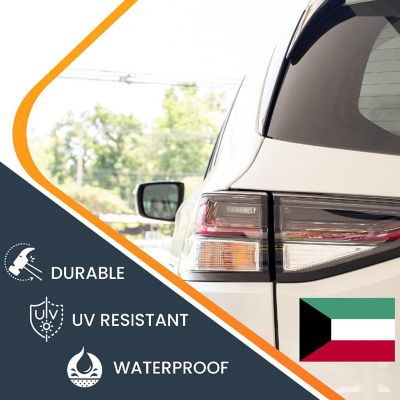 Magnet Me Up Kuwait Kuwaiti Flag Car Magnet Decal, 4x6 Inches, Heavy Duty Automotive Magnet for Car, Truck SUV Image 2
