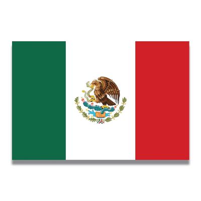 Magnet Me Up Mexican Mexico Flag Car Magnet Decal, 4x6 Inches, Heavy Duty Automotive Magnet for Car, Truck SUV Image 1