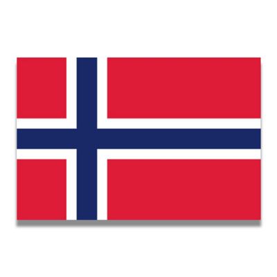 Magnet Me Up Norway Norwegian Flag Car Magnet Decal, 4x6 Inches, Heavy Duty Automotive Magnet for Car, Truck SUV Image 1
