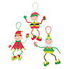 Make-An-Elf Christmas Craft Kit - Makes 12 Image 1