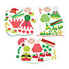 Make-An-Elf Christmas Craft Kit - Makes 12 Image 1