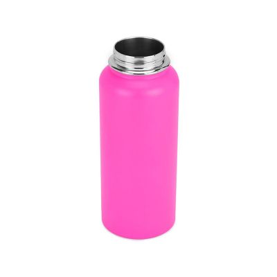 Makerflo Hydro Powder Coated Tumbler, Sipper Water Bottle With Handle, Stainless Steel Double Wall Insulated(Pink, 32oz) Image 3