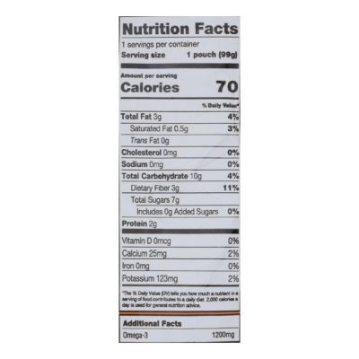 Mamma Chia Squeeze Vitality Snack - Mango Coconut - Case of 16 - 3.5 oz. Image 2