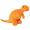 Manhattan Toy Velveteen Dino Orange T-Rex Stuffed Animal Image 1