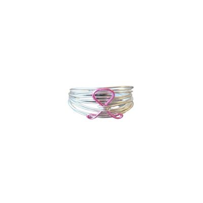Marcia Ring Breast Cancer Ribbon Image 1
