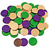 Mardi Gras Coins Chocolate Candy - 76 Pc. Image 1