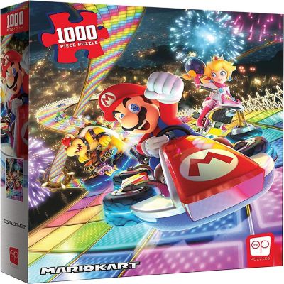 Mario Kart Rainbow Road 1000 Piece Jigsaw Puzzle Image 2