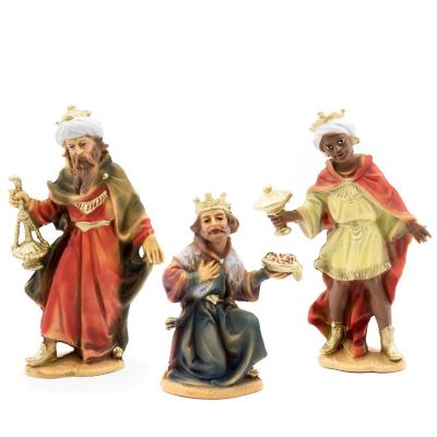 MAROLIN Nativity Figure Set- 12 pcs Plastic Material- 475 inch Figure Size Image 2