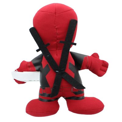 Marvel 7" Plush Bleacher Creature: Deadpool with Swords Image 1