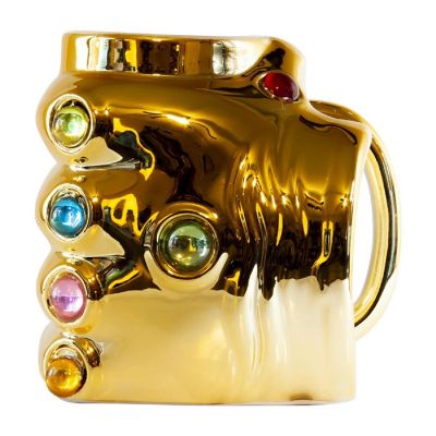 Marvel Avengers Thanos Infinity Gauntlet Ceramic Coffee Mug  20 Oz Image 2