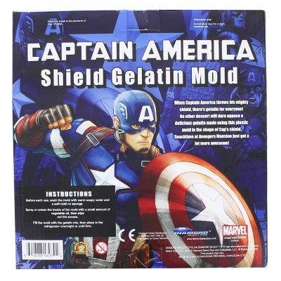 Marvel Captain America Shield Gelatin Mold Image 2