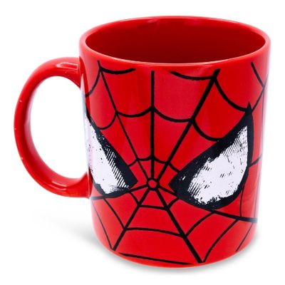 Marvel Comics Spider-Man Classic Mask Ceramic Mug  Holds 20 Ounces Image 1