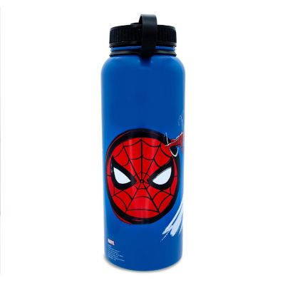 Marvel Comics Spider-Man Stainless Steel Water Bottle  Holds 42 Ounces Image 1