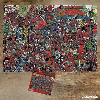Marvel Despicable Deadpool 3000 Piece Jigsaw Puzzle Image 2