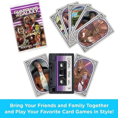 Marvel Guardians of the Galaxy Cassette Playing Cards Image 1