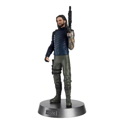 Marvel Heavyweights 1:18 Scale Metal Statue  014 Winter Soldier Image 1