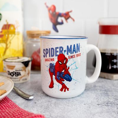 Marvel Spider-Man "Amazing Since 1962" Ceramic Camper Mug  Holds 20 Ounces Image 2