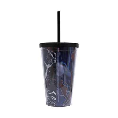 Marvel Spider-Man Vs. Venom Carnival Cup With Lid and Straw  Holds 20 Ounces Image 1