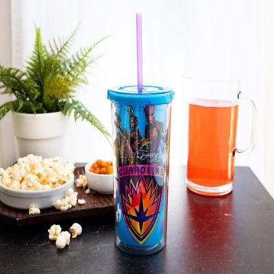 Marvel Studios Guardians Of The Galaxy Color-Changing Plastic Tumbler  20 Ounce Image 2