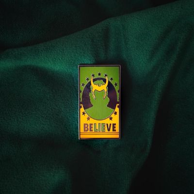 Marvel Studios Loki "Believe" Limited Edition Enamel Pin  SDCC 2022 Exclusive Image 3