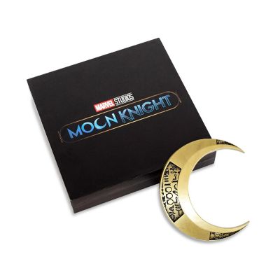 Marvel Studios Moon Knight Crescent Blade Metal Pin Replica  Toynk Exclusive Image 2