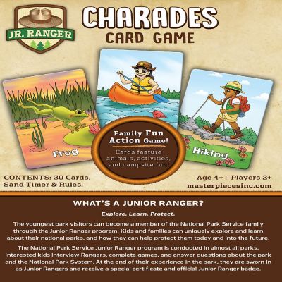 MasterPieces Jr. Ranger Charades Card Game for Kids and Families Image 3