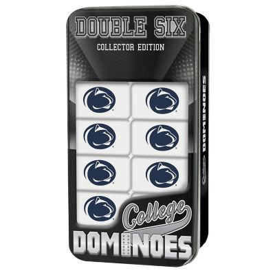 MasterPieces NCAA Penn State Nittany Lions Collector Edition Double Six Dominoes Image 1