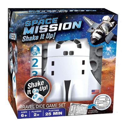 MasterPieces Space Mission Shake It Up Dice Game for Families and Kids Image 1