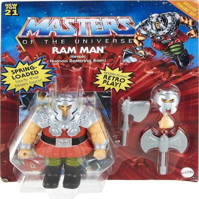 Masters of the Universe Deluxe Ram-Man 6 Inch Action Figure Image 2