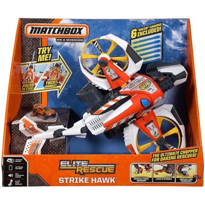 Matchbox Elite Rescue Strike Hawk Image 3