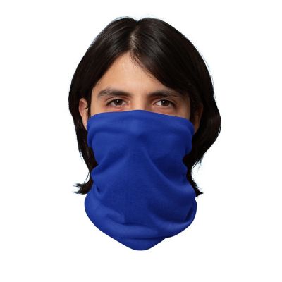 Mechaly Face Cover Neck Gaiter with Dust and Sun UV Protection Breathable Tube Neck Warmer (Royal Blue) Image 1